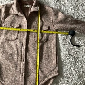 Thread & Supply Light Brown Knit Jacket